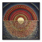 Load image into Gallery viewer, Furn & Deco Golden Embossed Wall Painting For Home Decoration