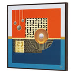 Load image into Gallery viewer, Furn & Deco Golden Embossed Wall Painting For Home Decoration