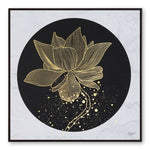 Load image into Gallery viewer, Furn & Deco Golden Embossed Wall Painting For Home Decoration