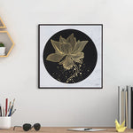 Load image into Gallery viewer, Furn & Deco Golden Embossed Wall Painting For Home Decoration