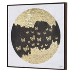 Load image into Gallery viewer, Furn & Deco Golden Embossed Wall Painting For Home Decoration