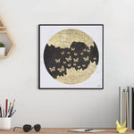 Load image into Gallery viewer, Furn & Deco Golden Embossed Wall Painting For Home Decoration