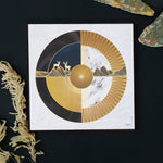 Load image into Gallery viewer, Furn & Deco Golden Embossed Wall Painting For Home Decoration