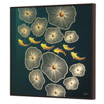 Load image into Gallery viewer, Furn & Deco Golden Embossed Wall Painting For Home Decoration