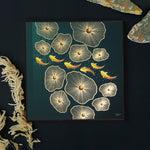 Load image into Gallery viewer, Furn & Deco Golden Embossed Wall Painting For Home Decoration