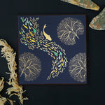 Load image into Gallery viewer, Furn & Deco Golden Embossed Wall Painting For Home Decoration