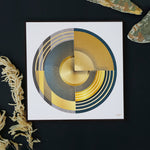 Load image into Gallery viewer, Furn & Deco Golden Embossed Wall Painting For Home Decoration