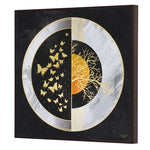 Load image into Gallery viewer, Furn & Deco Golden Embossed Wall Painting For Home Decoration