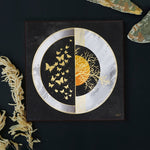 Load image into Gallery viewer, Furn & Deco Golden Embossed Wall Painting For Home Decoration