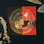 Load image into Gallery viewer, Furn & Deco Golden Embossed Wall Painting For Home Decoration