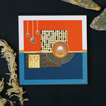Load image into Gallery viewer, Furn &amp; Deco Golden Embossed Wall Painting For Home Decoration
