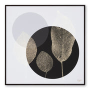 Furn & Deco Golden Embossed Wall Painting For Home Decoration