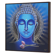 Furn & Deco Golden Embossed Wall Painting For Home Decoration