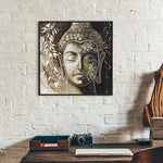 Load image into Gallery viewer, Furn &amp; Deco Golden Embossed Wall Painting For Home Decoration
