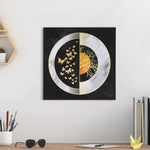 Load image into Gallery viewer, Furn &amp; Deco Golden Embossed Wall Painting For Home Decoration
