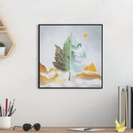 Load image into Gallery viewer, Furn &amp; Deco Golden Embossed Wall Painting For Home Decoration
